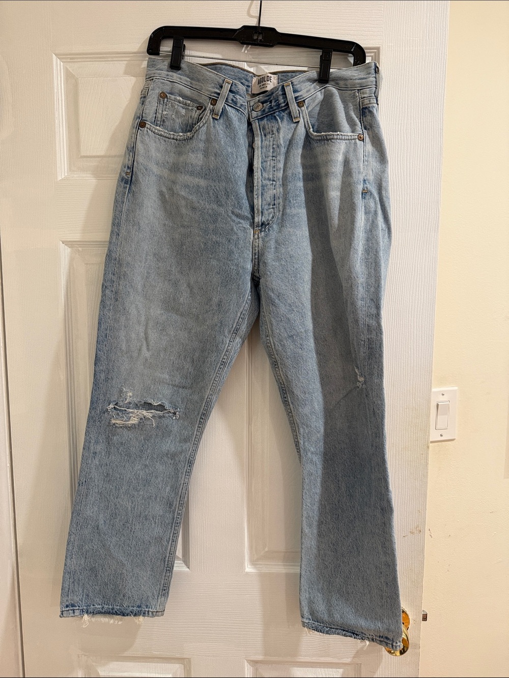 Agolde Light Blue Boyfriend Jeans